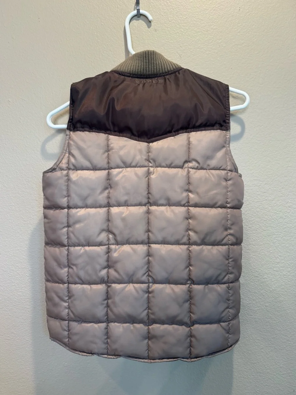 Roper Boys Quilted Puffer Vest Jacket Outdoor Adventure 10-12